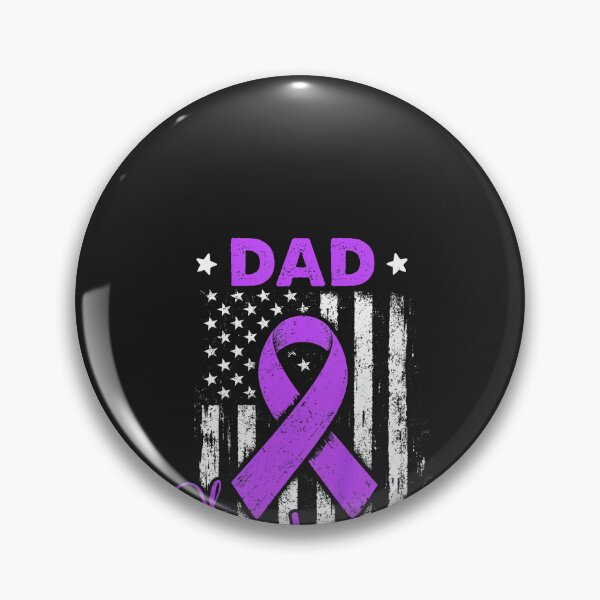 Item preview, Dad of A Warrior Epilepsy Awareness USA Flag designed and sold by CriseldaBruning.