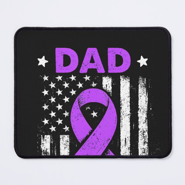 Item preview, Dad of A Warrior Epilepsy Awareness USA Flag designed and sold by CriseldaBruning.