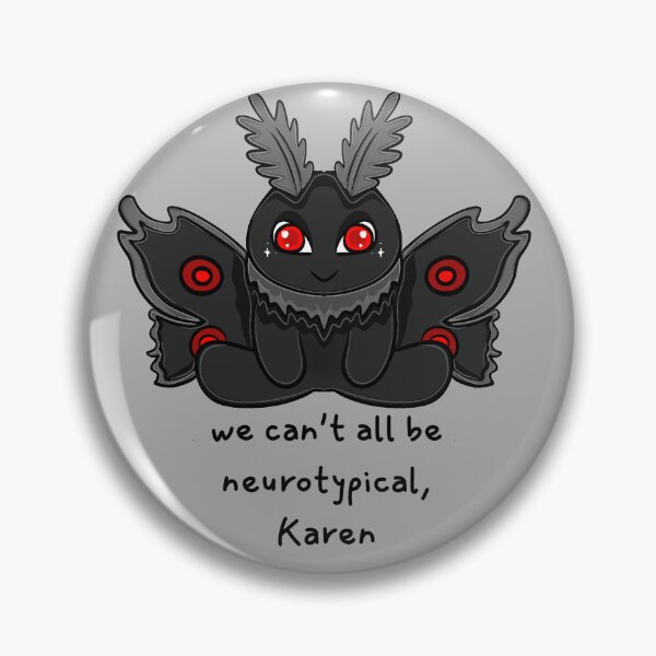 Item preview, Neurodivergent Mothman designed and sold by PhoenixGrimm.