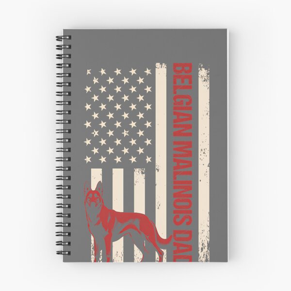 Item preview, Belgian Malinois DAD Belgian Malinois Patriotic Long Sleeve designed and sold by KristineLi.