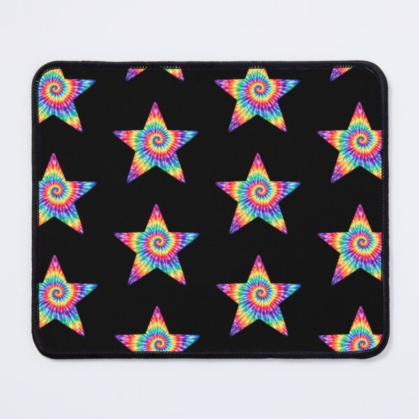 Item preview, Rainbow Tie Dye Star designed and sold by jgvisualarts.