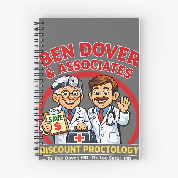 Item preview, Ben Dover Funny Adult Humor Pun Innuendo Joke Gag 2-Sided designed and sold by KristineLi.