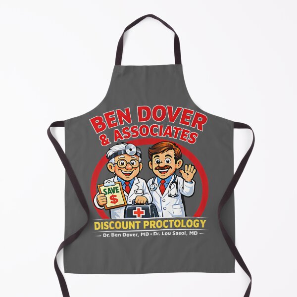 Item preview, Ben Dover Funny Adult Humor Pun Innuendo Joke Gag 2-Sided designed and sold by KristineLi.