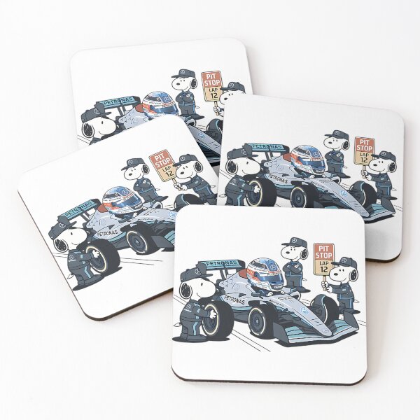 Item preview,  Kimioopy  Snoopy Pit Crew F1 Mercedes Racing  designed and sold by papercaveph.