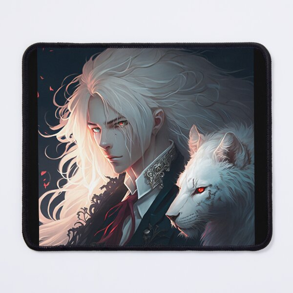 Item preview, Ethereal White Wolf Guardian designed and sold by Amr Siam.