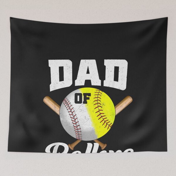 Item preview, Dad of Ballers Baseball Softball Father's Day Ballpark Dad designed and sold by CriseldaBruning.