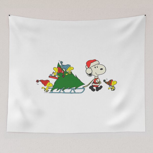 Item preview,  Santa Snoopy Dragging The Christmas  designed and sold by papercaveph.