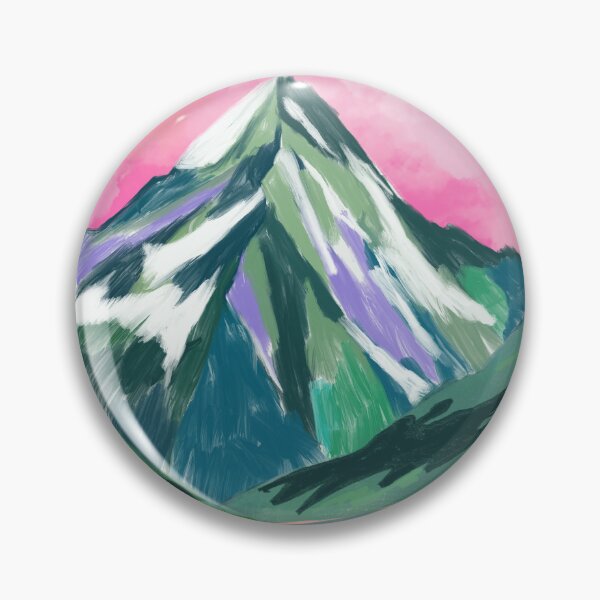 Item preview, Mountain calling - Colorful Expressive Landscape Digital Painting designed and sold by Storiesoftheland.
