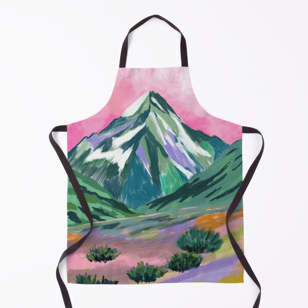 Item preview, Mountain calling - Colorful Expressive Landscape Digital Painting designed and sold by Storiesoftheland.