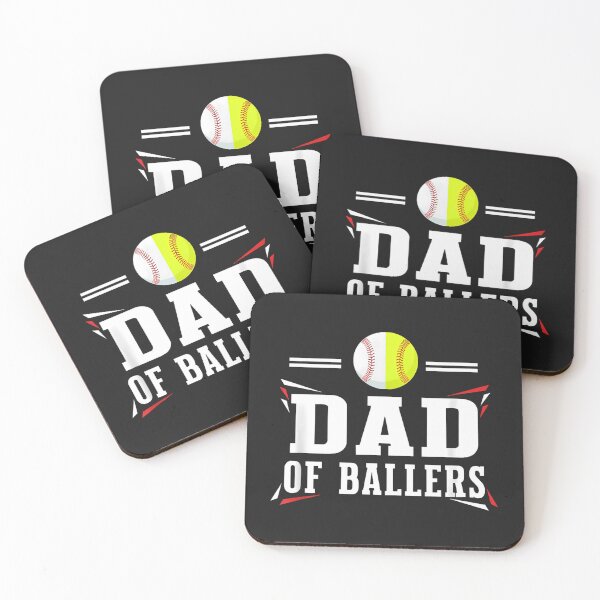 Item preview, Dad of Ballers Baseball Softball Funny Father Sports Fan designed and sold by CriseldaBruning.