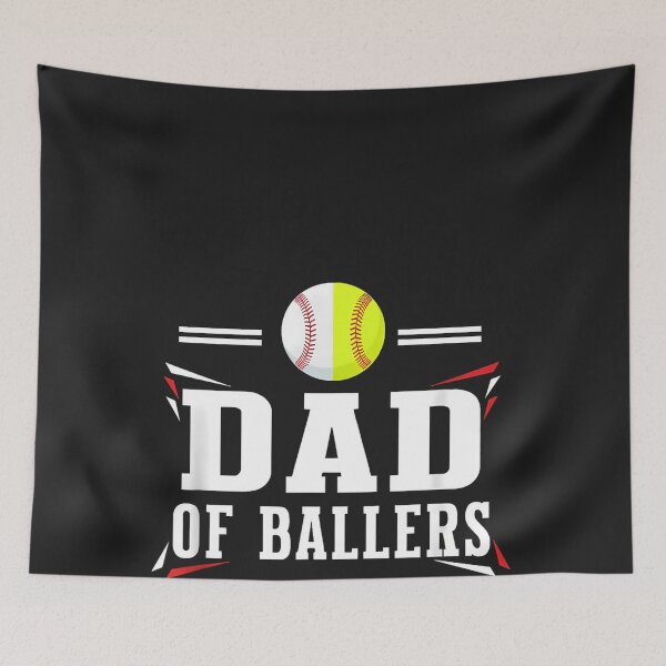 Item preview, Dad of Ballers Baseball Softball Funny Father Sports Fan designed and sold by CriseldaBruning.