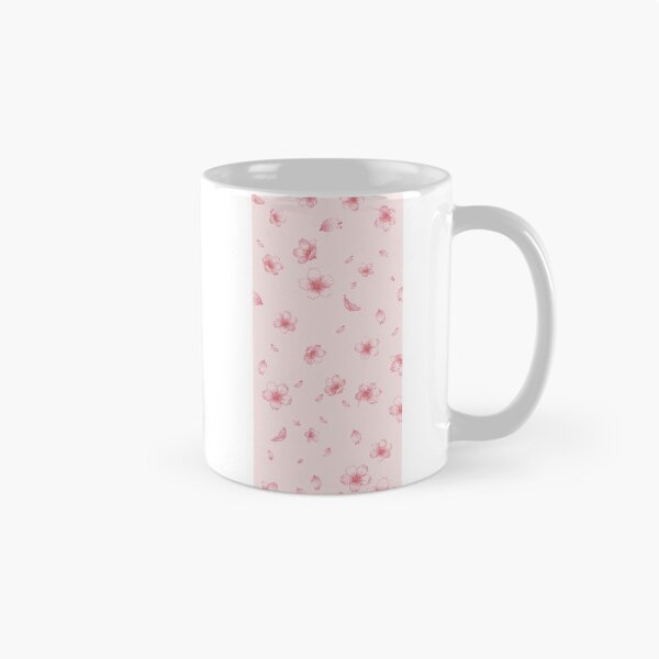 Item preview, Pink Pixel Cherry Blossom Sakura Pattern designed and sold by matchudaarts.