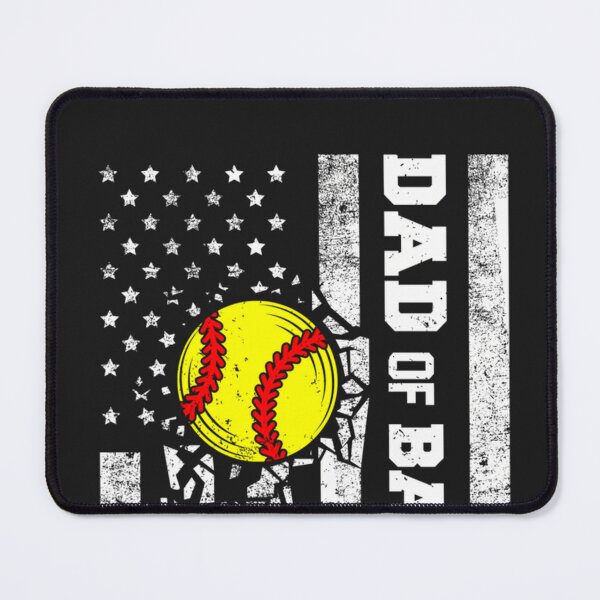 Item preview, Dad of Ballers Funny USA Flag Baseball Softball Dad Pullover Hoodie designed and sold by CriseldaBruning.
