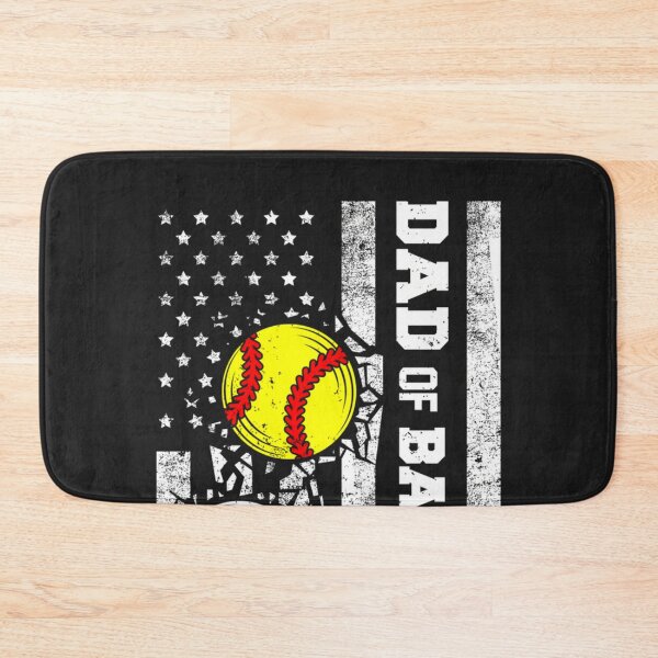Item preview, Dad of Ballers Funny USA Flag Baseball Softball Dad Pullover Hoodie designed and sold by CriseldaBruning.