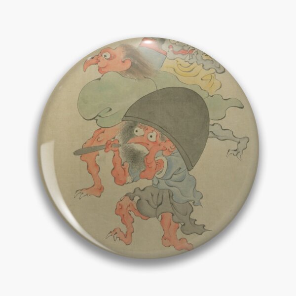Item preview, Vintage Japanese Yokai Illustration – Edo Period Supernatural Spirits Art designed and sold by vekotpu.