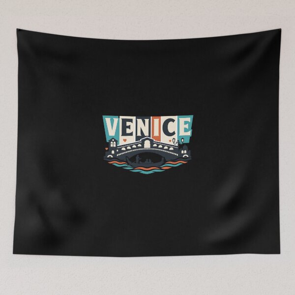 Item preview, Venice Retro Travel Tee | Vintage Graphic Shirt designed and sold by SJarts Creative Studio.