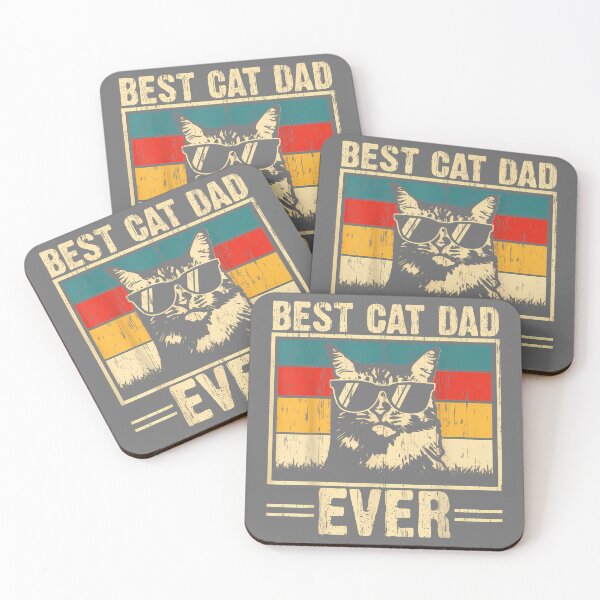 Item preview, Best Cat Dad Ever Funny Cat Dad Lover Father's Day Cat Daddy_2 designed and sold by KristineLi.