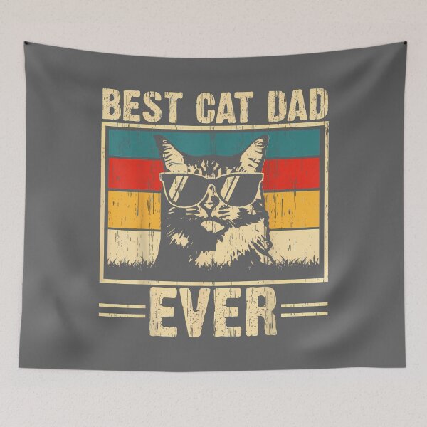 Item preview, Best Cat Dad Ever Funny Cat Dad Lover Father's Day Cat Daddy_2 designed and sold by KristineLi.