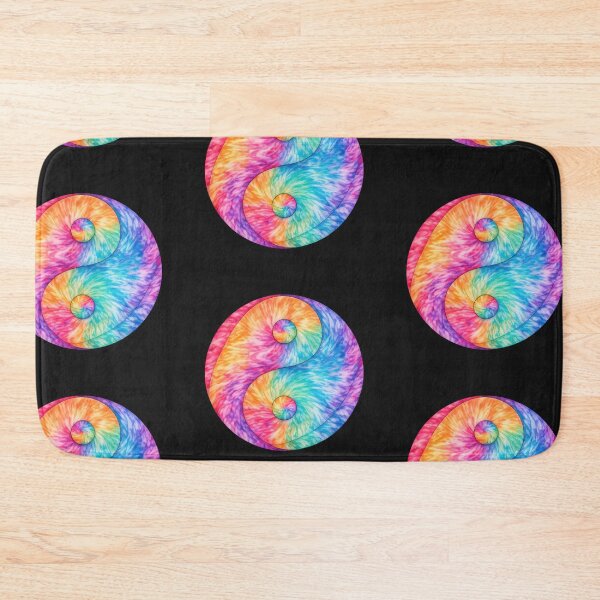 Item preview, Rainbow Tie Dye Yin Yang designed and sold by jgvisualarts.