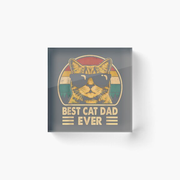 Item preview, Best Cat Dad Ever Funny Cat Dad Lover Father's Day Cat Daddy designed and sold by KristineLi.