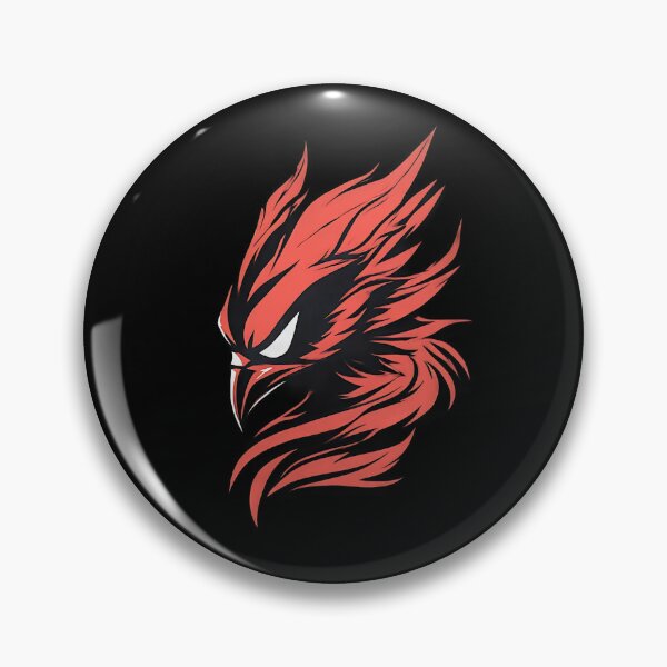 Item preview, Phoenix Bird Head Geometric Tribal Mascot designed and sold by UrbanPrts.