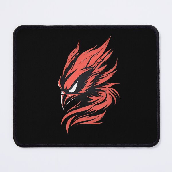 Item preview, Phoenix Bird Head Geometric Tribal Mascot designed and sold by UrbanPrts.