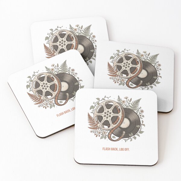 Item preview, Flash Back, Log Off designed and sold by The Quiet Thicket.