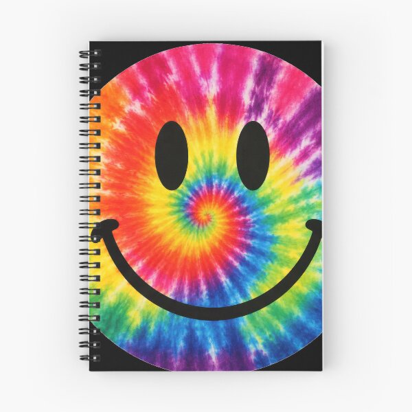 Item preview, Rainbow Tie Dye Smiley Face designed and sold by jgvisualarts.
