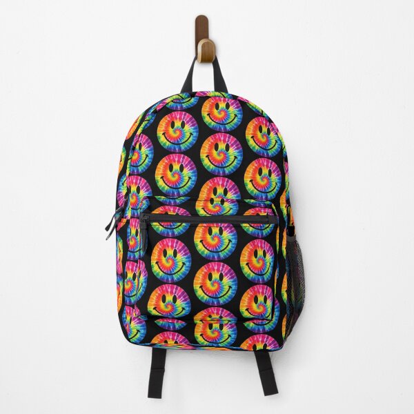 Item preview, Rainbow Tie Dye Smiley Face designed and sold by jgvisualarts.