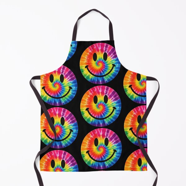 Item preview, Rainbow Tie Dye Smiley Face designed and sold by jgvisualarts.
