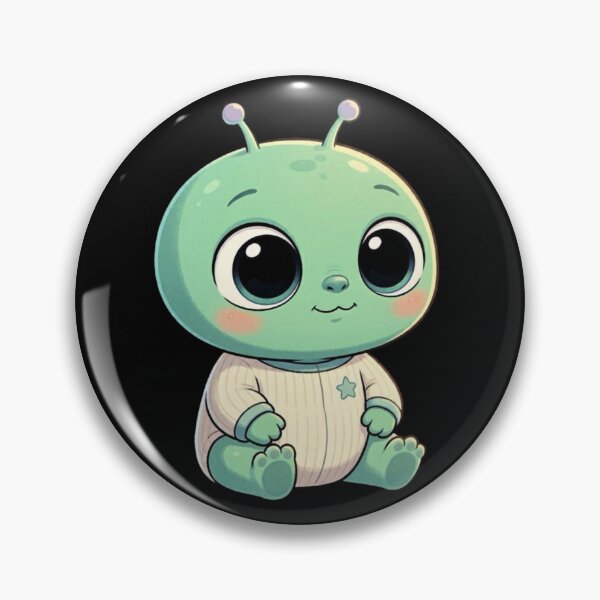 Item preview, Little Green Alien  designed and sold by TheEndDesign.