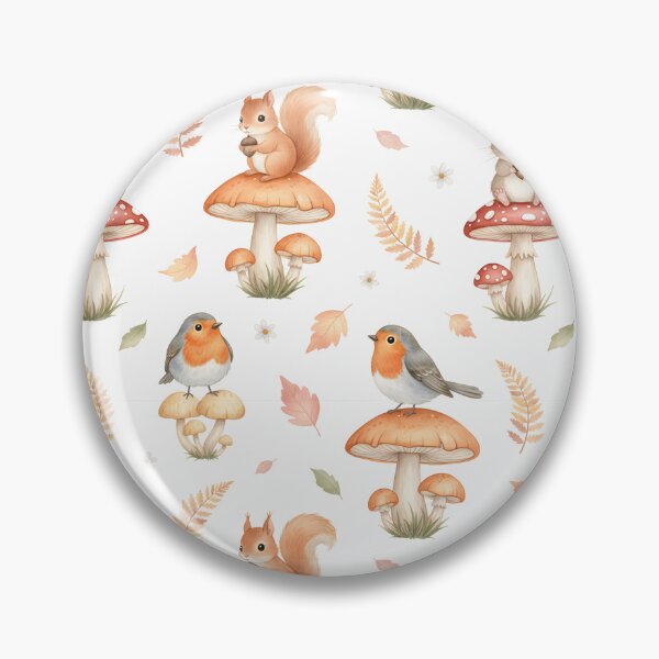 Item preview, Woodland Animals Seamless Pattern designed and sold by naragon4289.