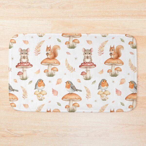 Item preview, Woodland Animals Seamless Pattern designed and sold by naragon4289.