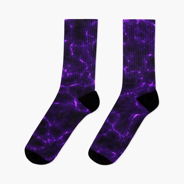 Item preview, Voltage Purple Neon Lightning Abstract Electric Pattern designed and sold by Lainey1978.