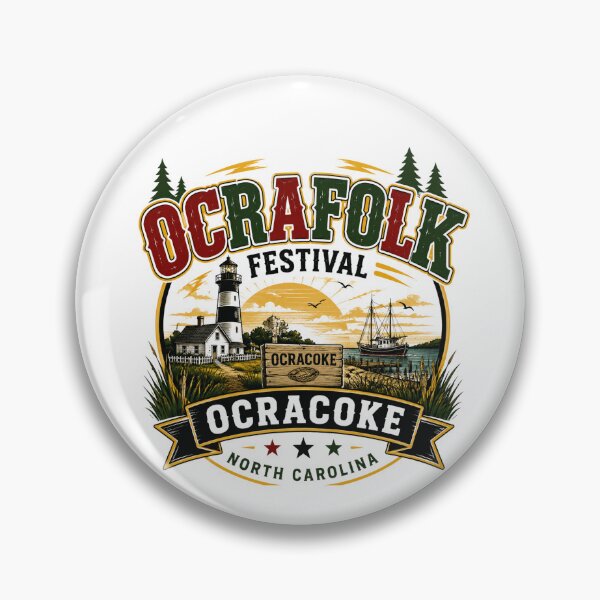 Item preview, Ocracoke Folk Festival – June Celebration NC designed and sold by Combat Skies.