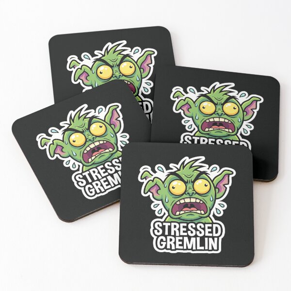 Item preview, Burnout Gremlin Meme Sticker designed and sold by luiz1213.