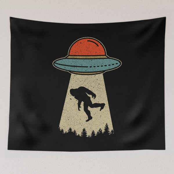 Item preview, Alien Bigfoot Abduction - Funny Sasquatch Lover Gift designed and sold by agniaxelvano.