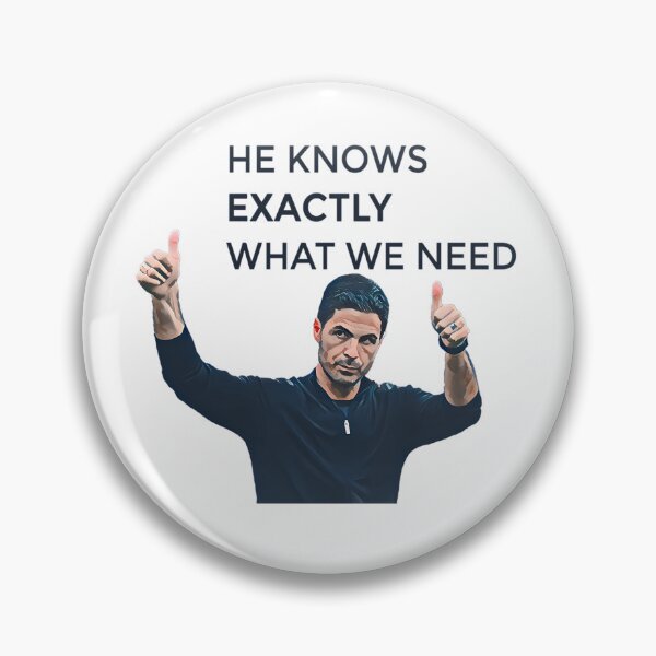 Item preview, Arteta - He Knows Exactly What We Need designed and sold by Sagaralijamali.