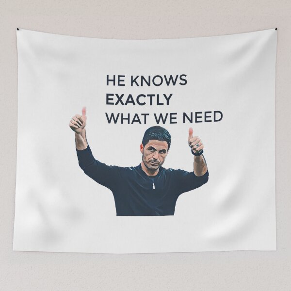 Item preview, Arteta - He Knows Exactly What We Need designed and sold by Sagaralijamali.
