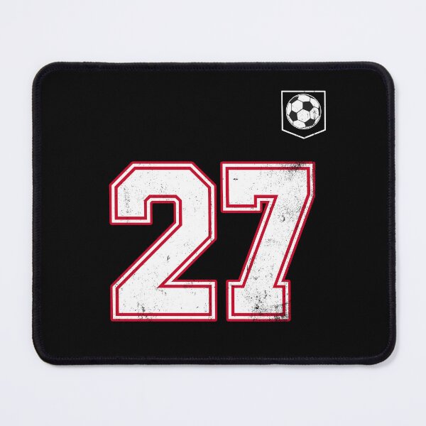 Item preview, Soccer player Jersey number 27 Soccer Fans designed and sold by BernoNickel.