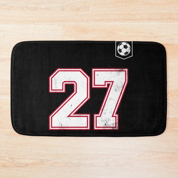 Item preview, Soccer player Jersey number 27 Soccer Fans designed and sold by BernoNickel.