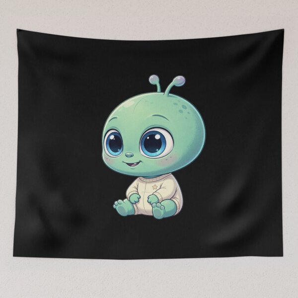 Item preview, Little Green Alien  designed and sold by TheEndDesign.
