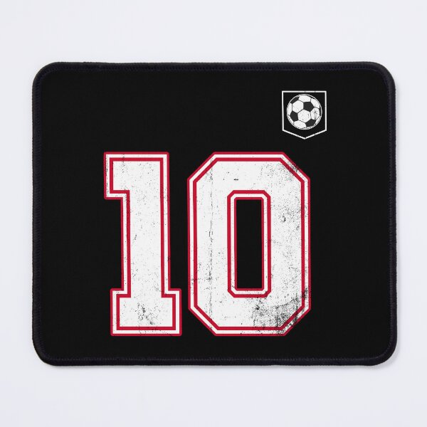 Item preview, Soccer player Jersey number 10 Soccer Fans designed and sold by BernoNickel.