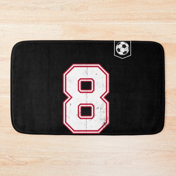 Item preview, Soccer player Jersey number 8 Soccer Fans designed and sold by BernoNickel.