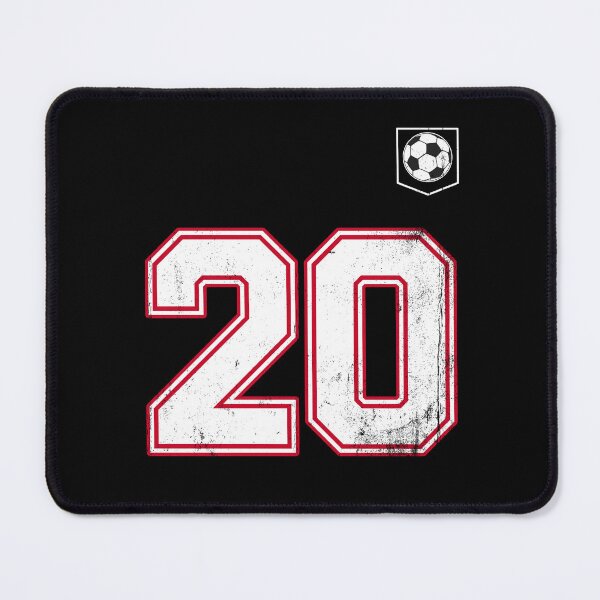 Item preview, Soccer player Jersey number 20 Soccer Fans designed and sold by BernoNickel.