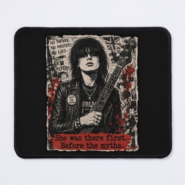 Item preview, Gaye Advert Punk Bass Fanzine Art Print designed and sold by Artisticanvas.