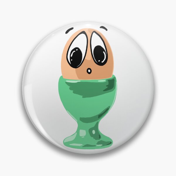 Item preview, Concerned Egg Cup designed and sold by rpkmia.