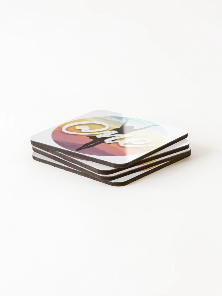 Thumbnail 4 of 5, Coasters (Set of 4), At One designed and sold by @ne Affirmation Healing.