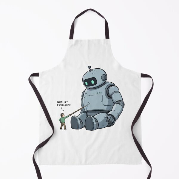 Item preview, AI Human Oversight Robot Quality Assurance designed and sold by ExprezzDesigns.