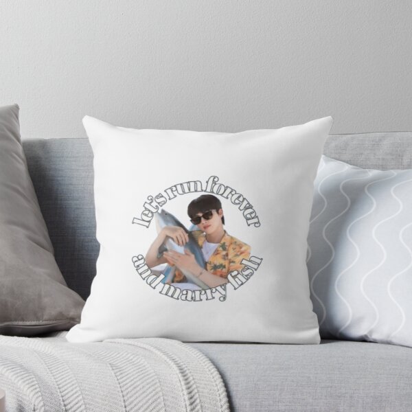 Item preview, let's run forever and marry fish designed and sold by stupidbtsmemeaccount.